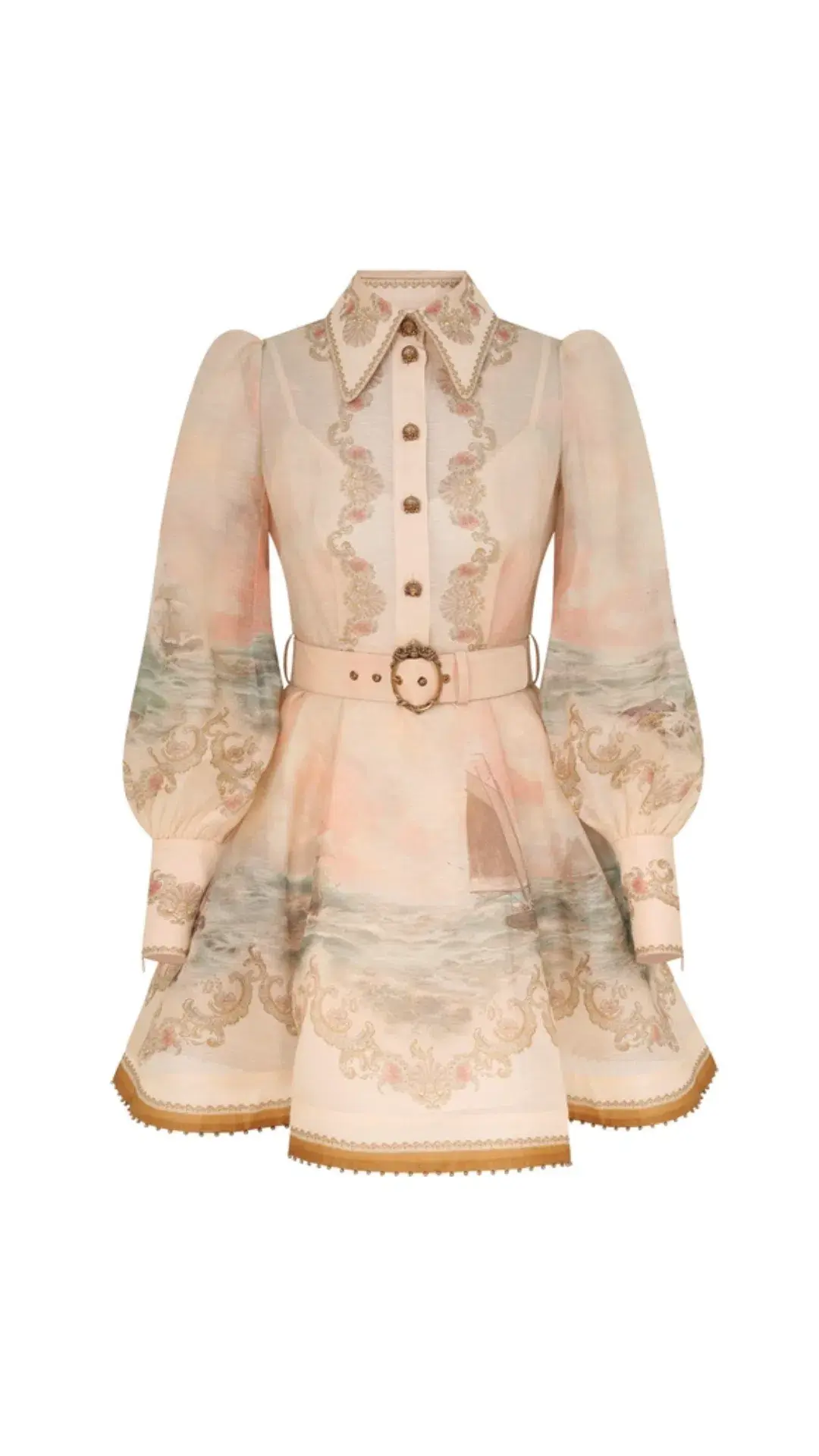 Zimmermann Rebellion Marine Mini Dress Size 1 (10) - Image 1