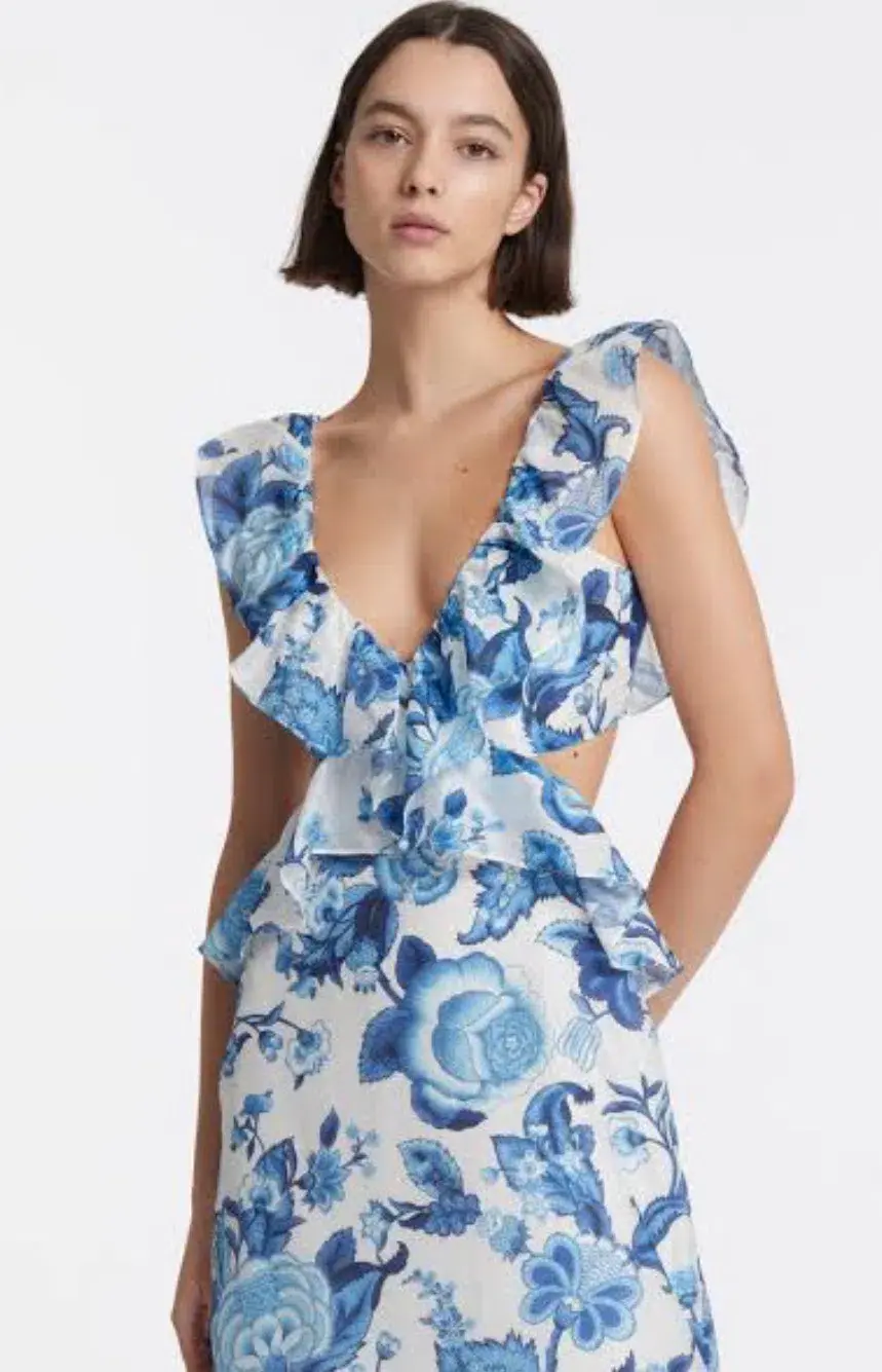 Sir the label Amaris Frill Dress  - Image 3