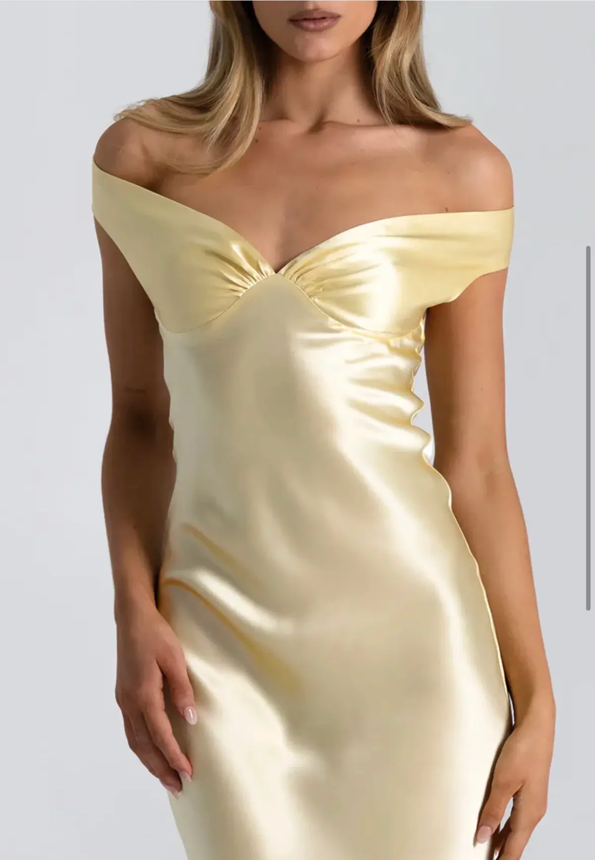 Natalie Rolt Bridget Dress Lemon - Image 3