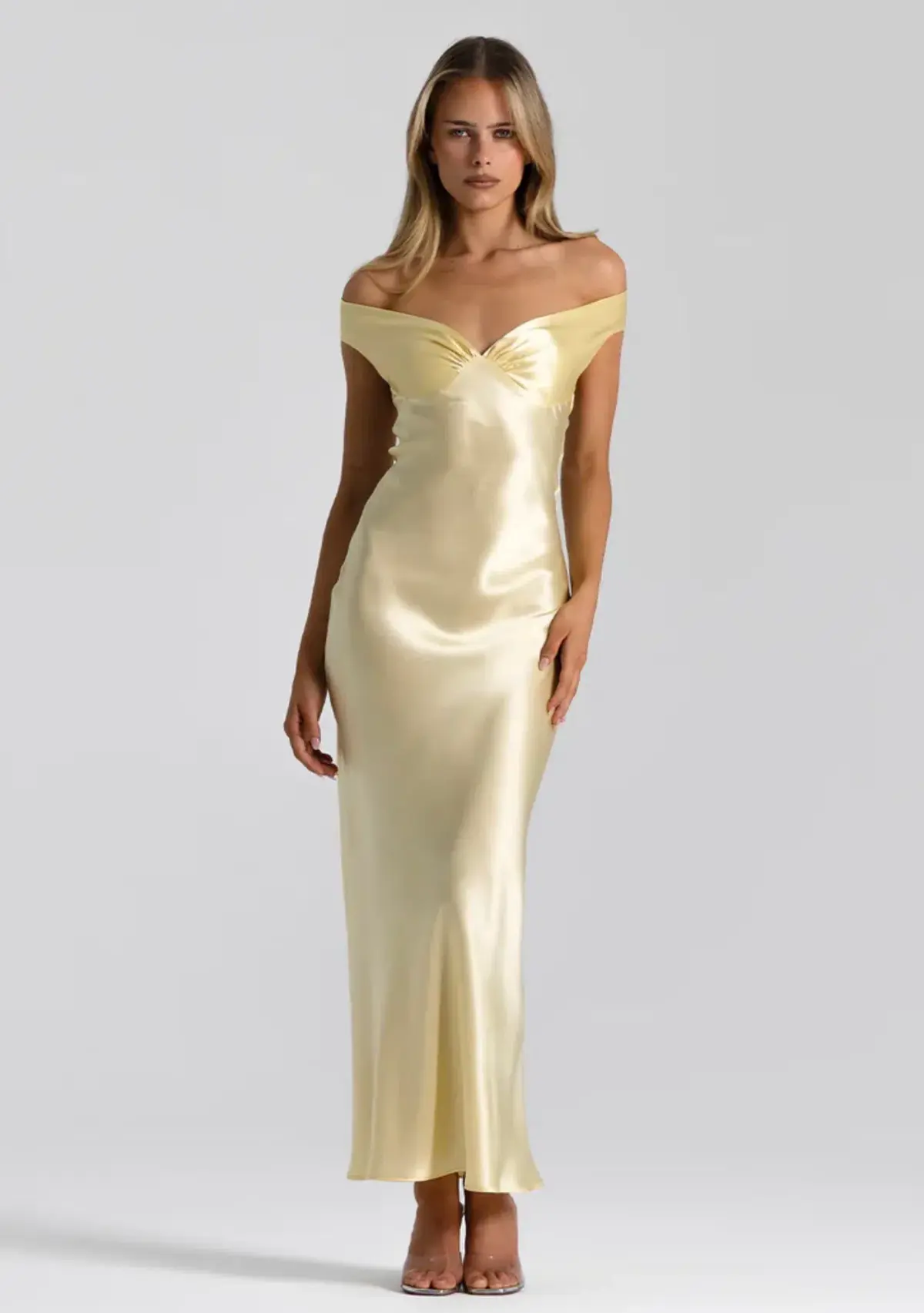 Natalie Rolt Bridget Dress Lemon - Image 1