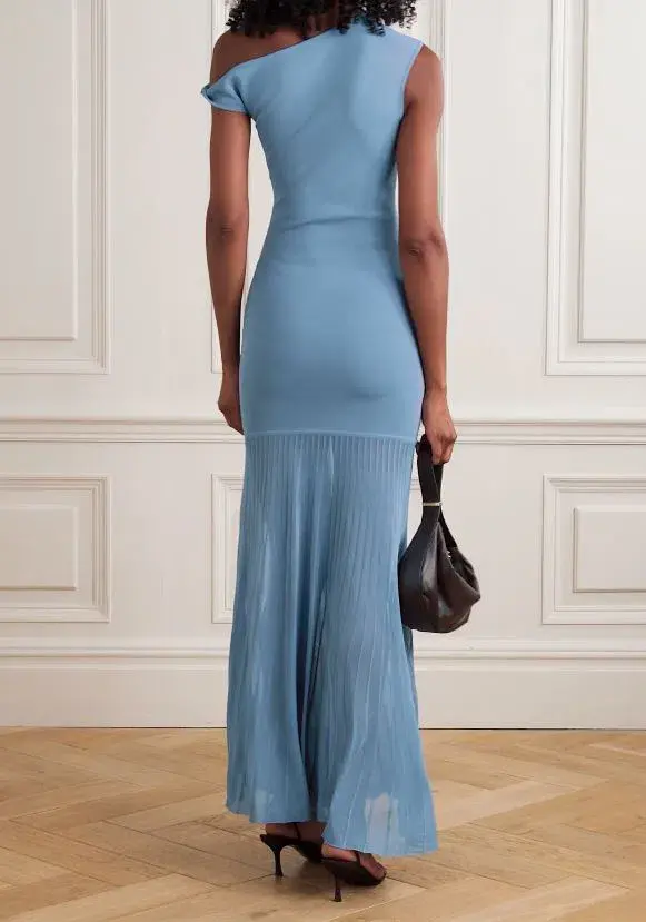 Sir Indigo Twist Dress in Blue Size 4 AU 14 - Image 2