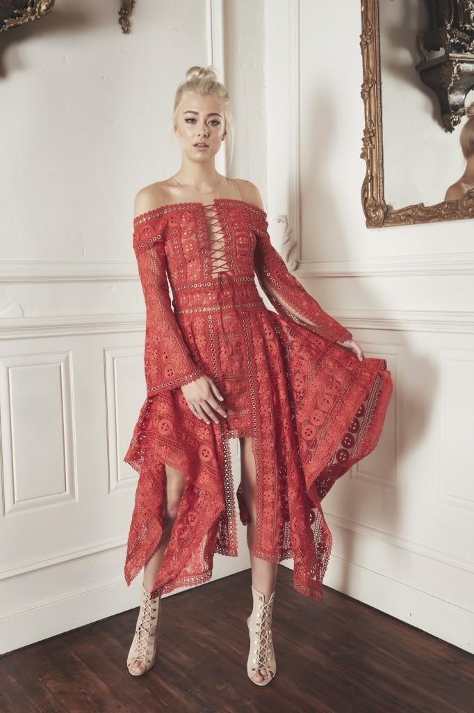 Thurley Folklore Dress size 8 for rent on The Volte - main image