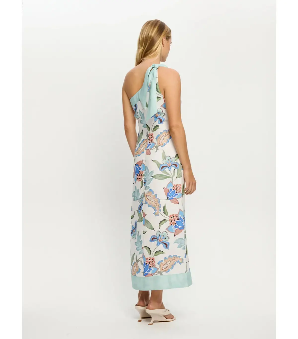 Kivari Azure Midi Dress Floral Size AU 12 - Image 3