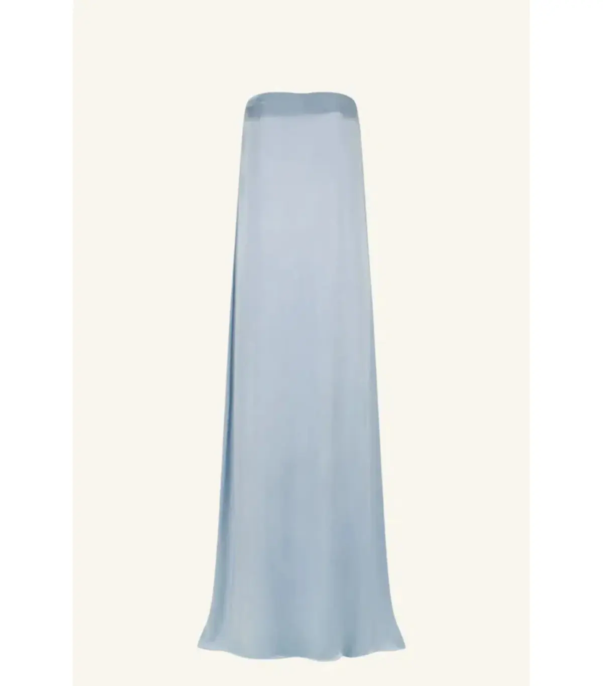 Shona Joy La Lune Strapless Column Maxi Dress Powder Blue Size AU 10 - Image 7