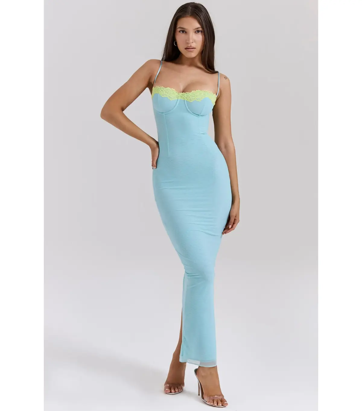 House of CB Aiza Maxi Dress Ocean Blue Size S / AU 8  - Image 1