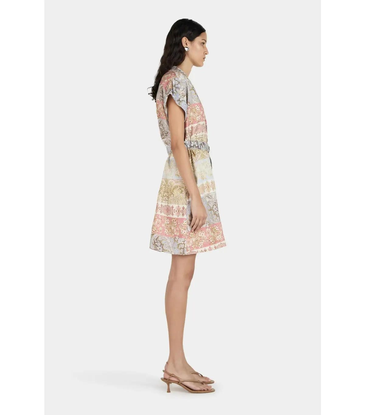 Hansen And Gretel Kathryn Dress Paisley Lane Print Size AU 8 - Image 3