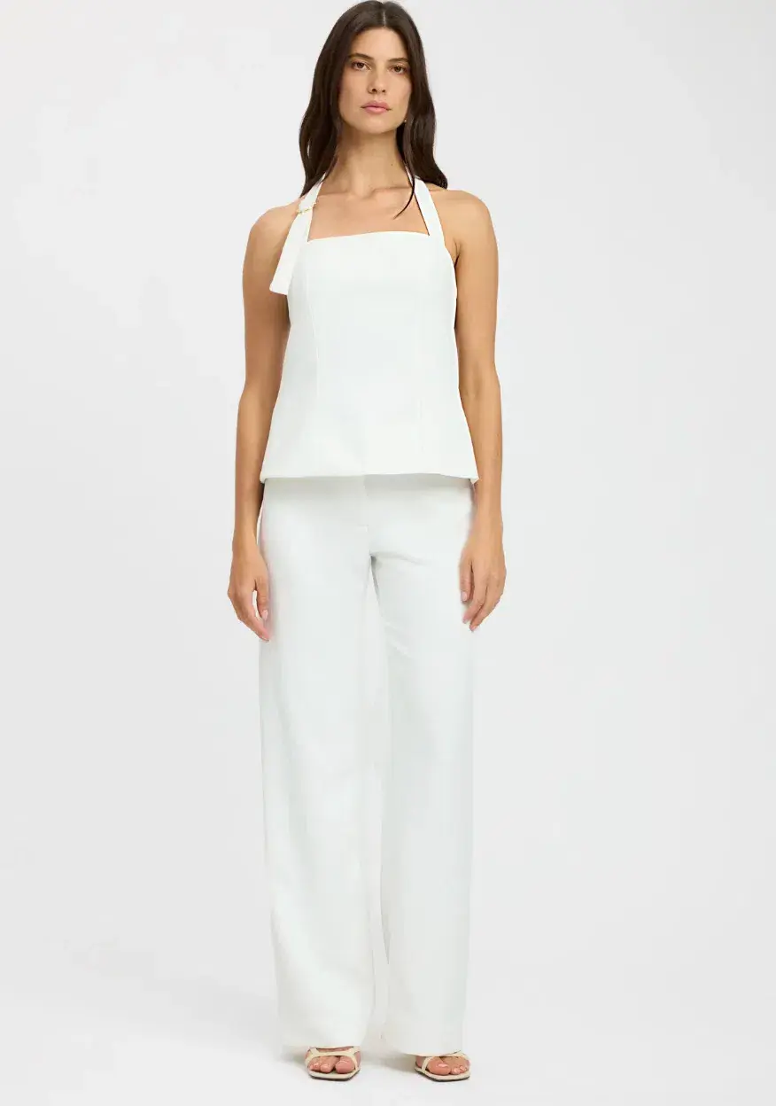 Ariel Buckle Halter Top & Pants Set - Image 1