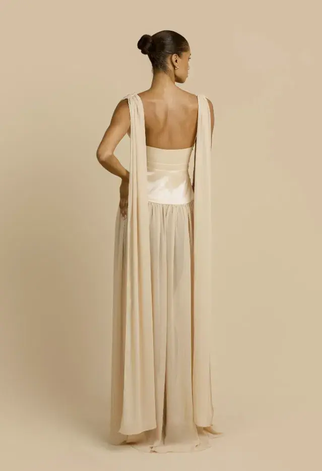 Arcina Ori RAMONA DRESS CHAMPAGNE Size S - Image 3