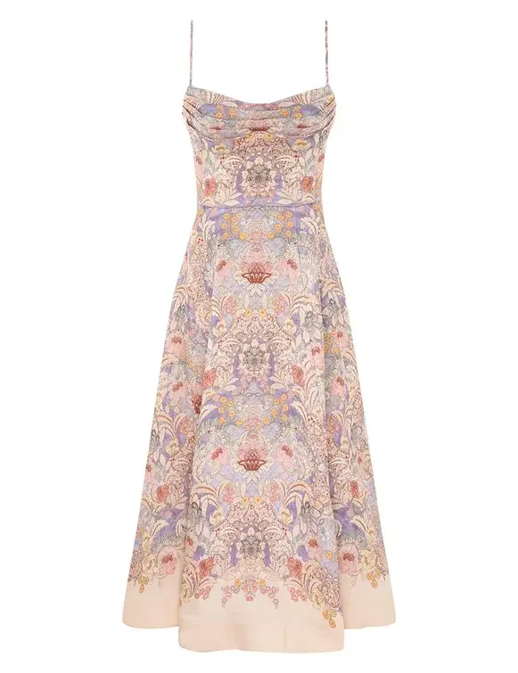 Zimmermann Rebellion Tuck Midi Dress Size 3 - Image 1