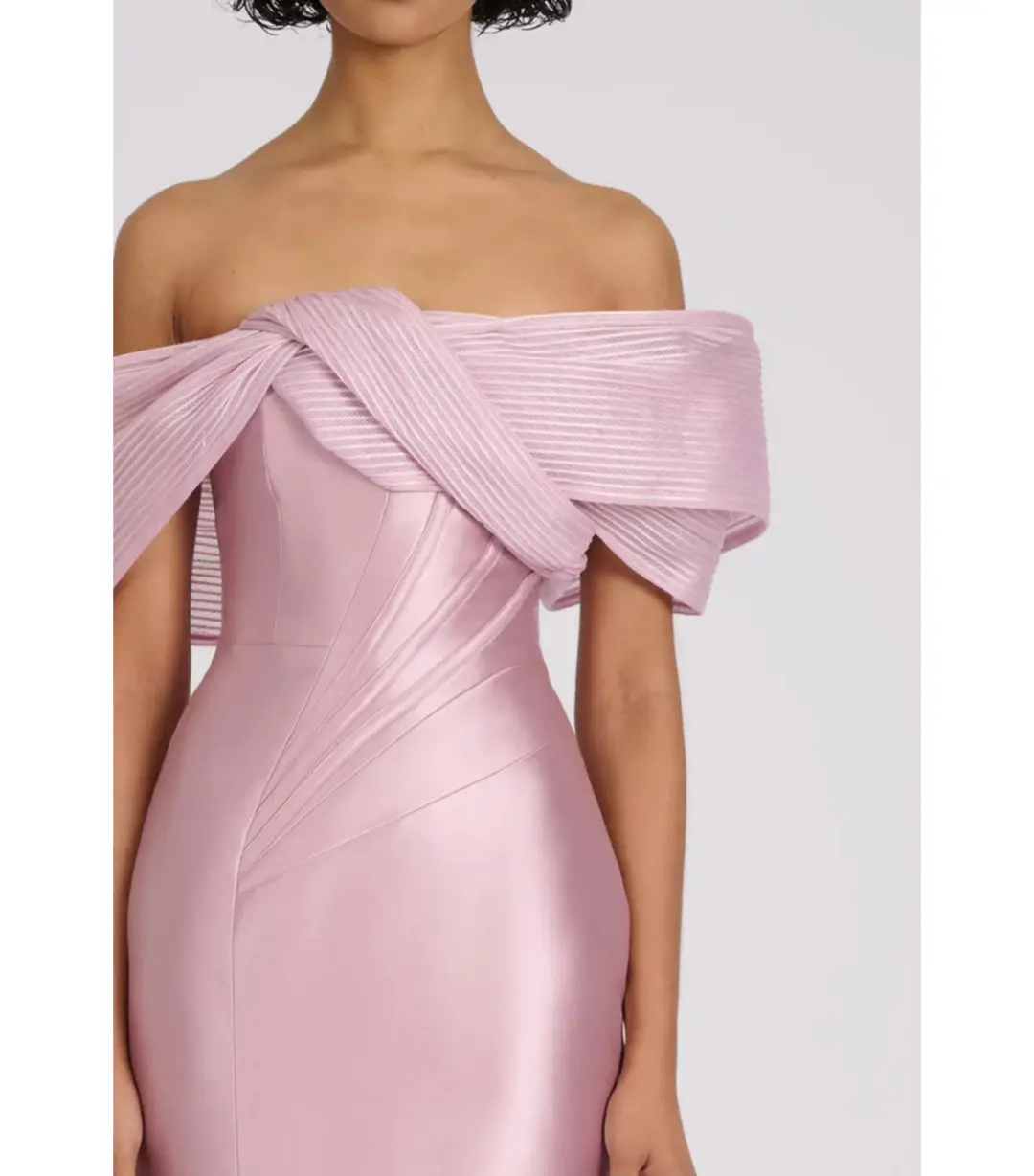 Eliya The Label Annika Midi Dress Mauve Size AU 8 for rent on The Volte - main image