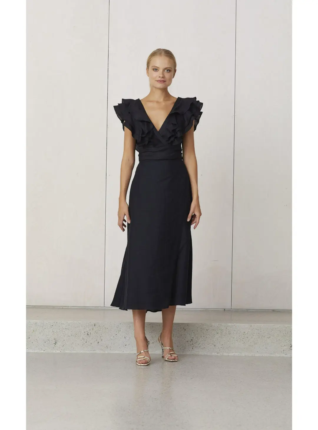 Bec & Bridge Bisou Bisou Dress Black Size AU 6 for rent on The Volte - main image