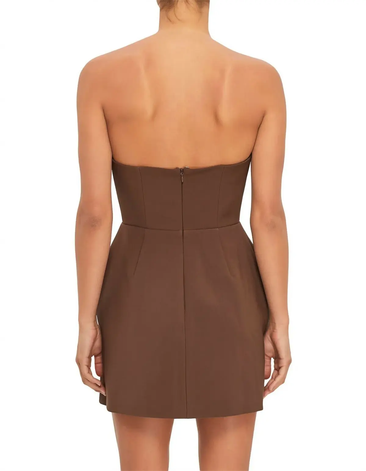 Odd Muse The Ultimate Muse Strapless Dress in Chocolate Size M - Image 3