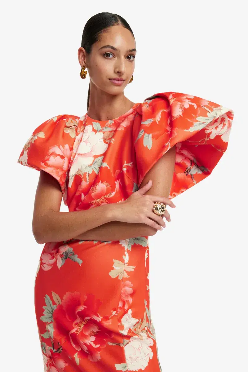 Lucinda saffron maxi dress size 14 - Image 3