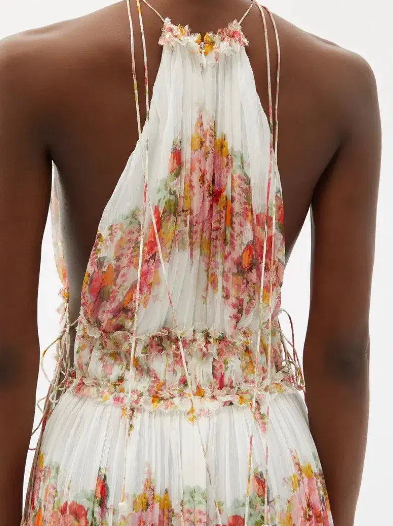 Zimmerman Mae Midi Dress  for rent on The Volte - main image