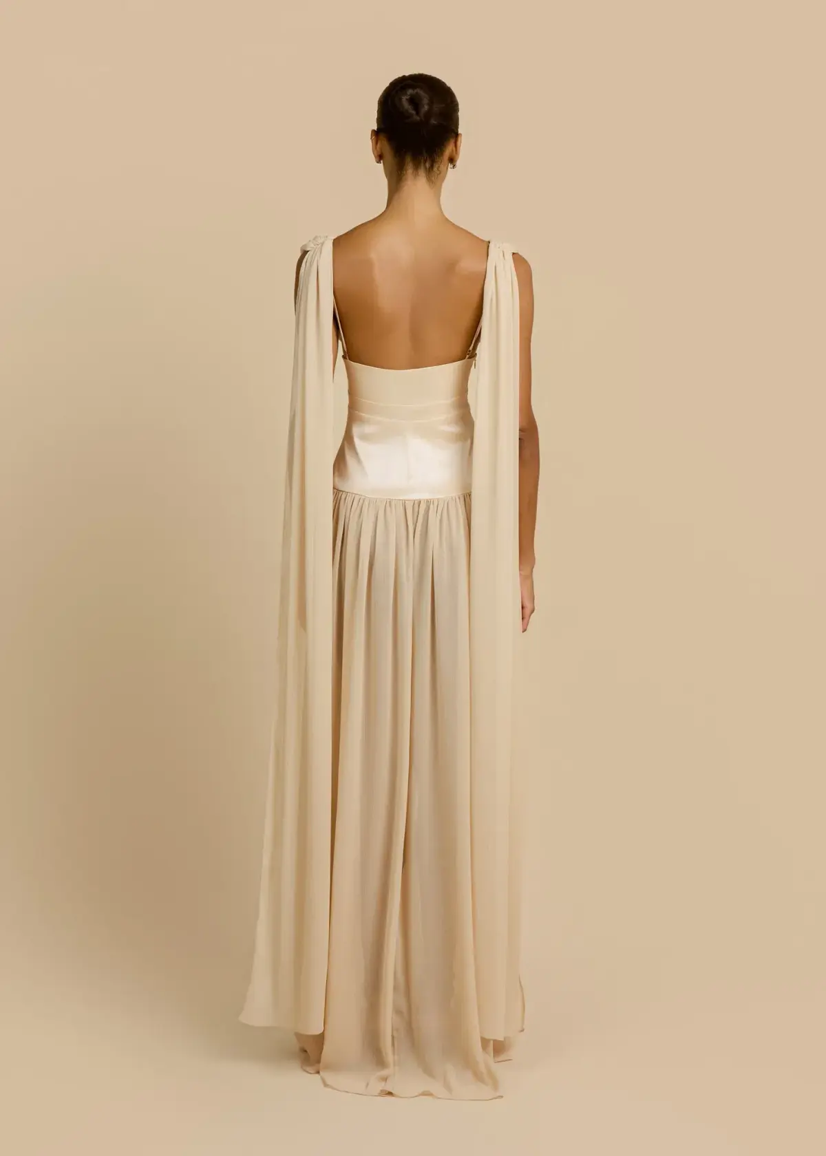 Arcina Ori Ramona Dress - Champagne Size S - Image 2