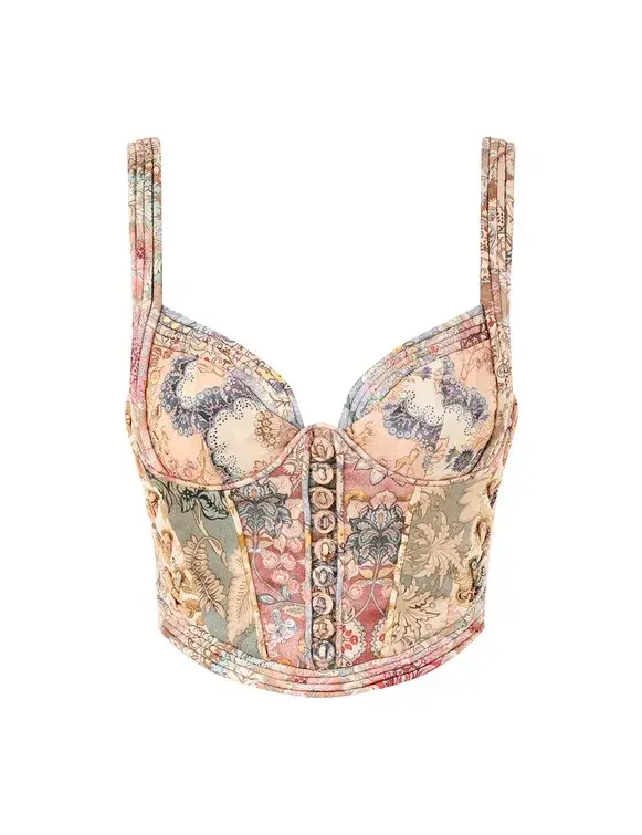 Zimmermann Rebellion Corded Bustier Size 0 for rent on The Volte - main image