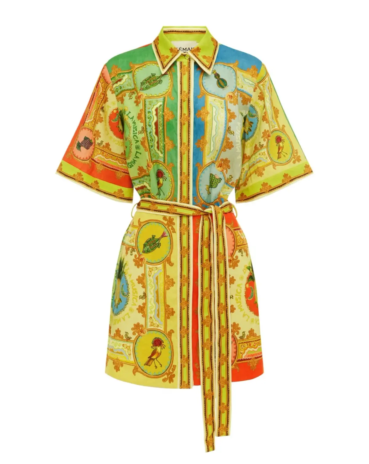 Alemais La Musica Mini Shirt Dress  - Image 1