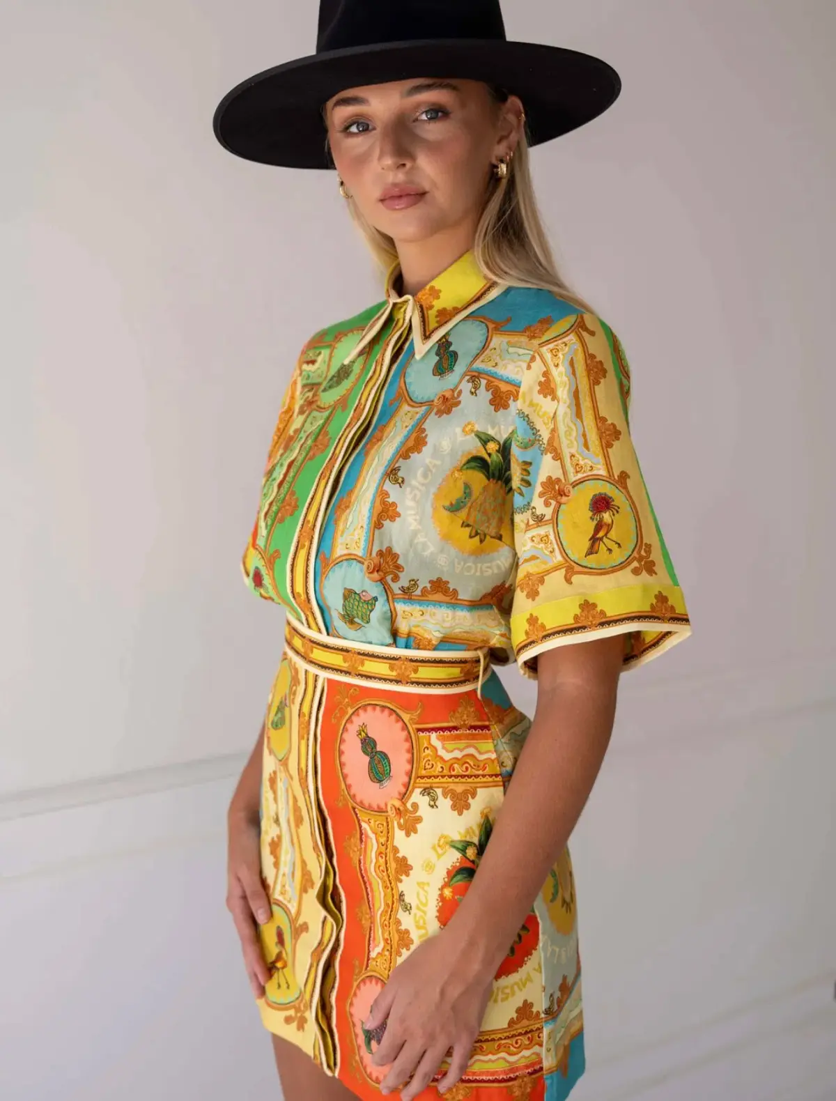 Alemais La Musica Mini Shirt Dress  - Image 2