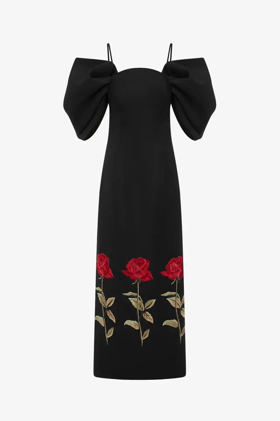 Leo Lin Arabella Embroidered Maxi Dress Size 12 - Image 1