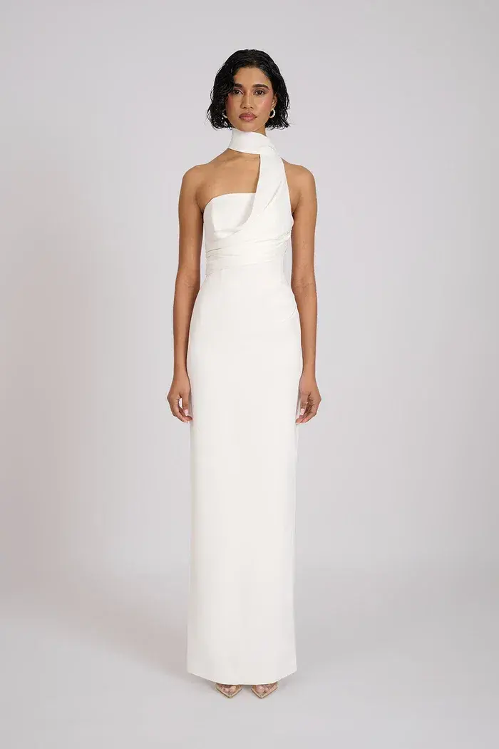 ELIYA THE LABEL Kristine Gown | White Size L - Image 1