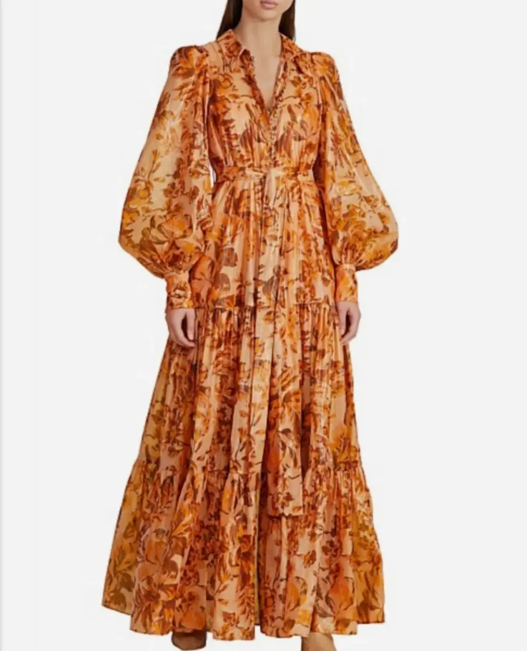 Acler Naples maxi dress in size 10 for rent on The Volte - main image