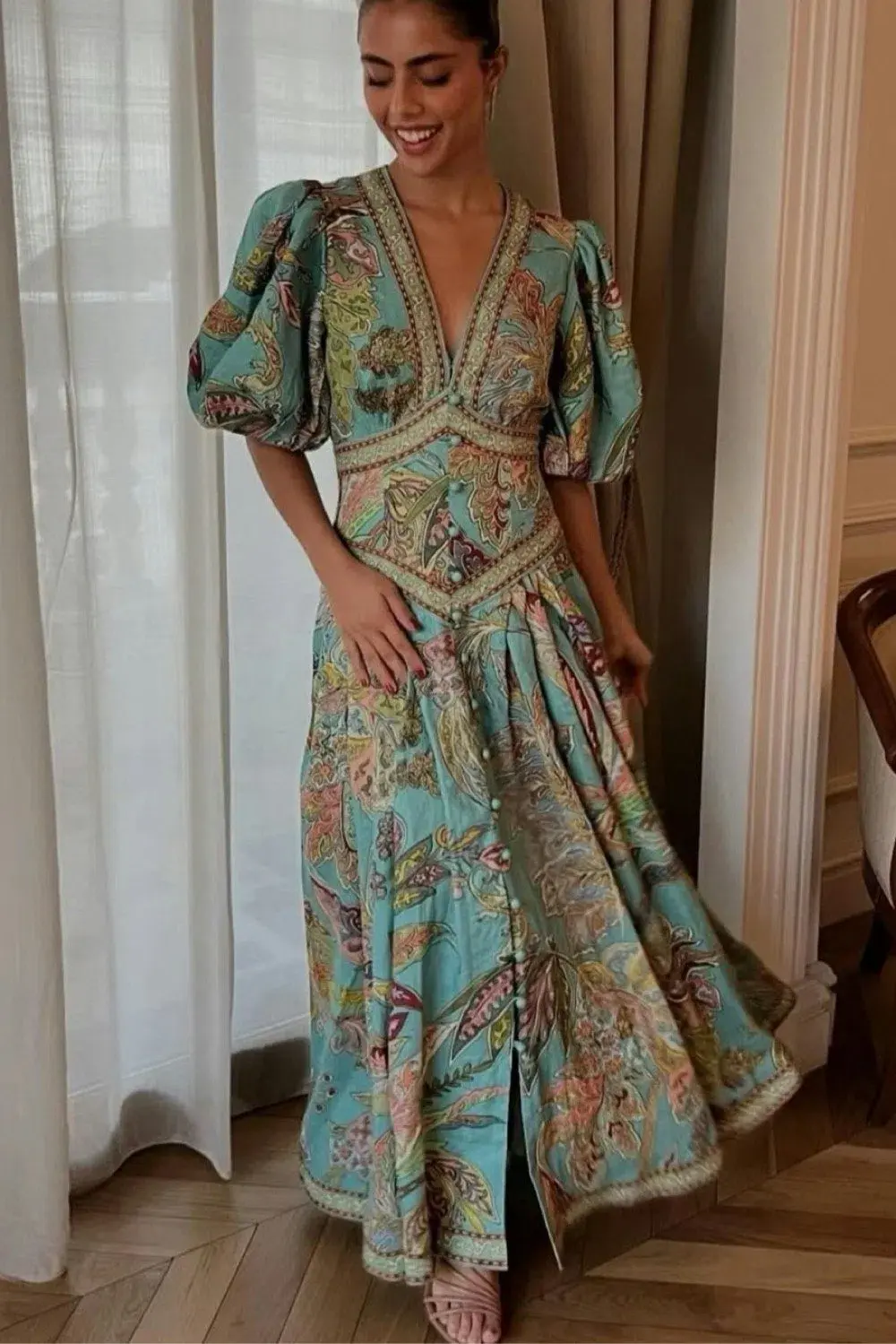 Alemais Franca Midi Dress size 16 - Image 1
