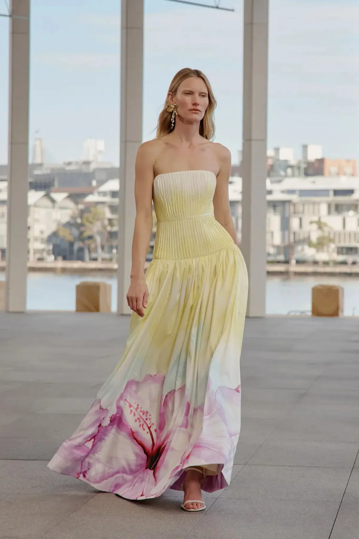 AJE Vacation Gown Floral Size 10 - Image 2
