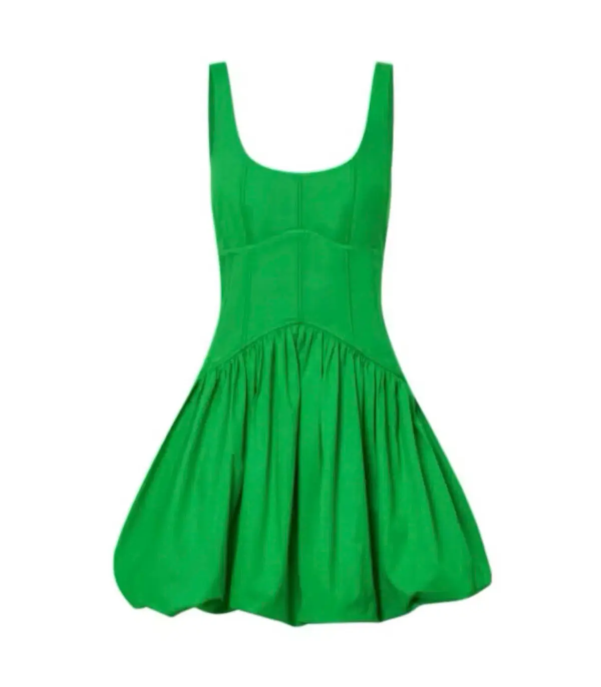 Oroton Tie Back Dress In Jewel Green Size XS AU&UK 6 US 2  - Image 4