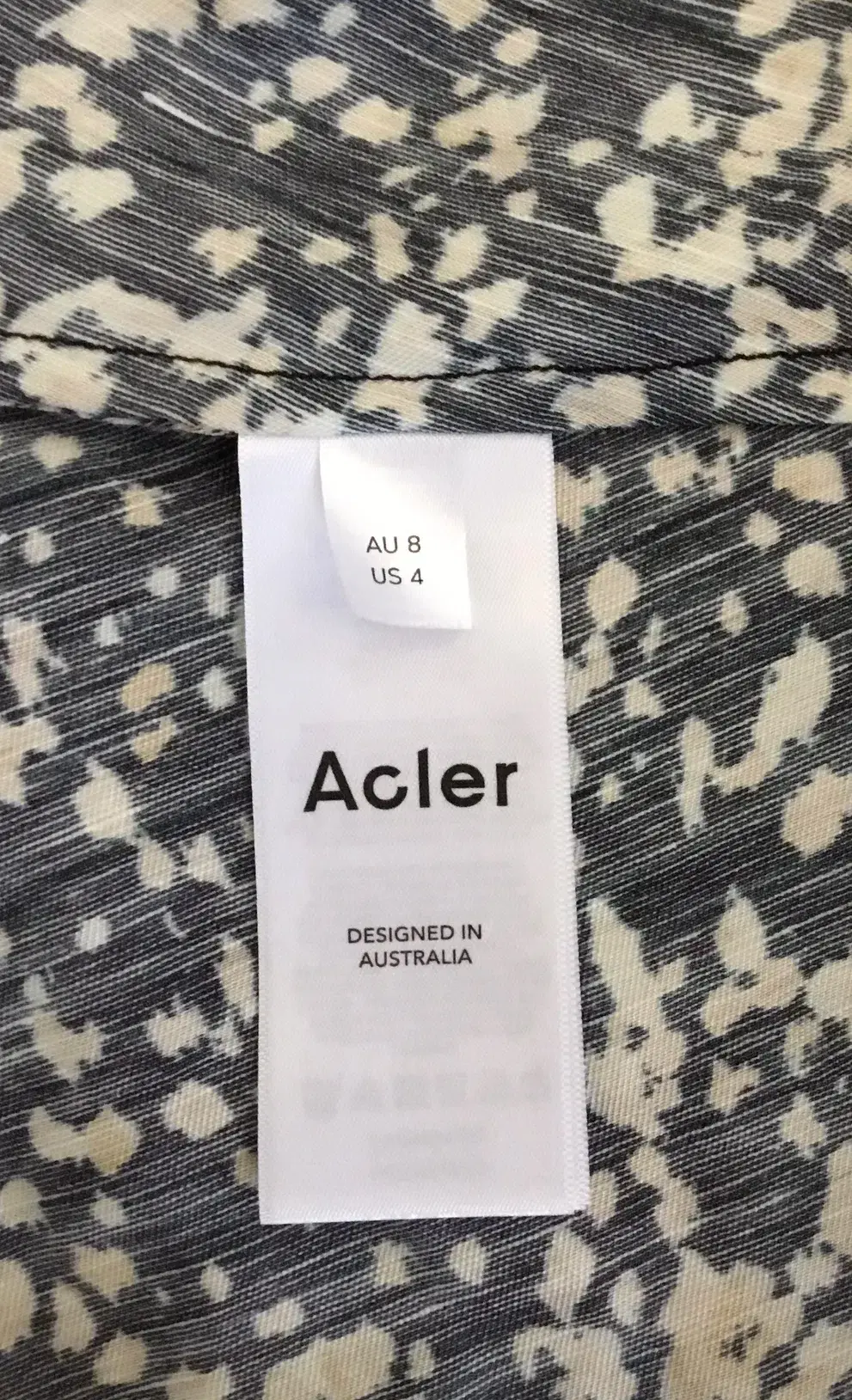 Acler Warner Wild Spot Print Maxi Dress  for rent on The Volte - main image