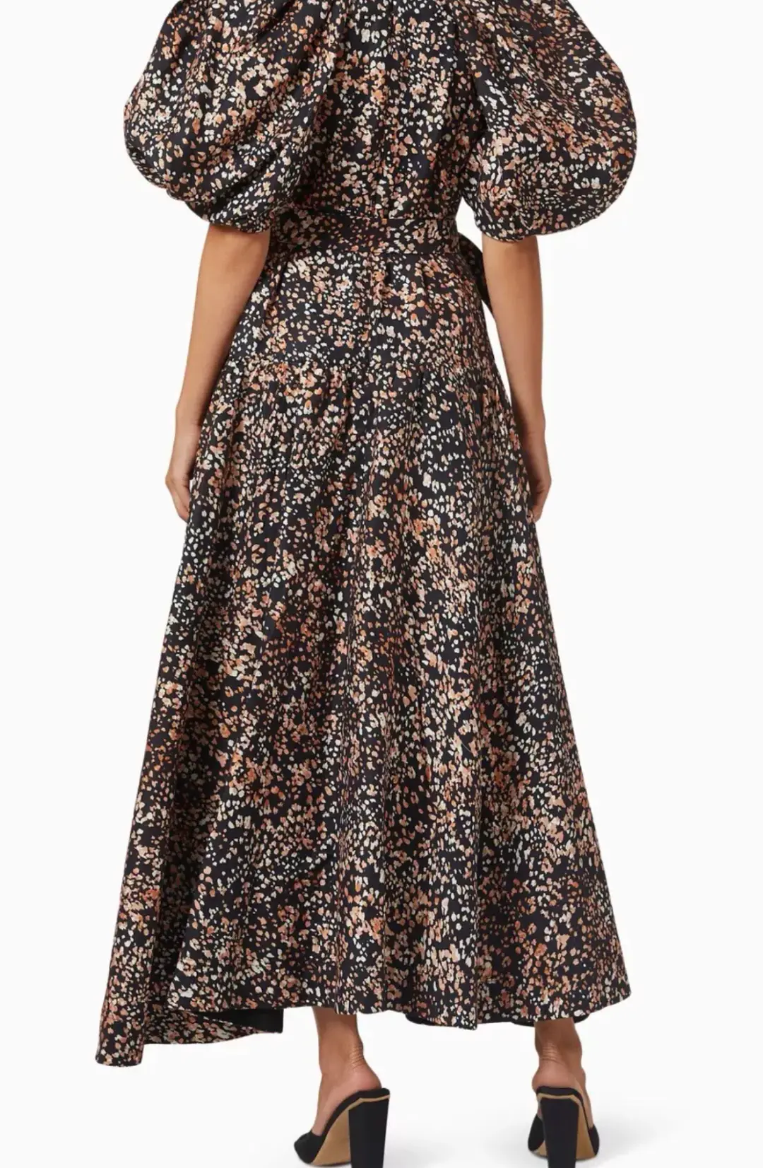 Acler Warner Wild Spot Print Maxi Dress  for rent on The Volte - main image