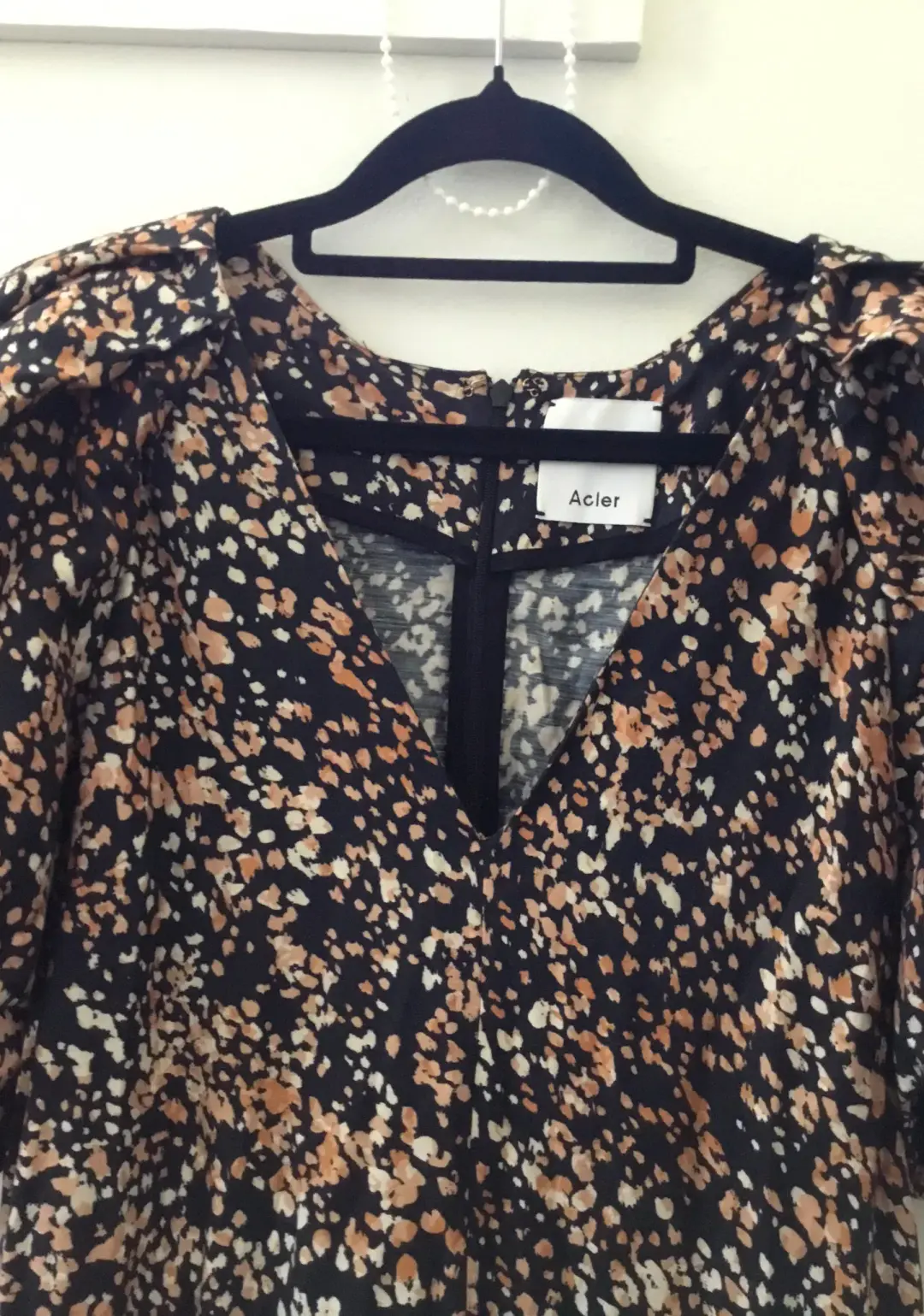 Acler Warner Wild Spot Print Maxi Dress  for rent on The Volte - main image