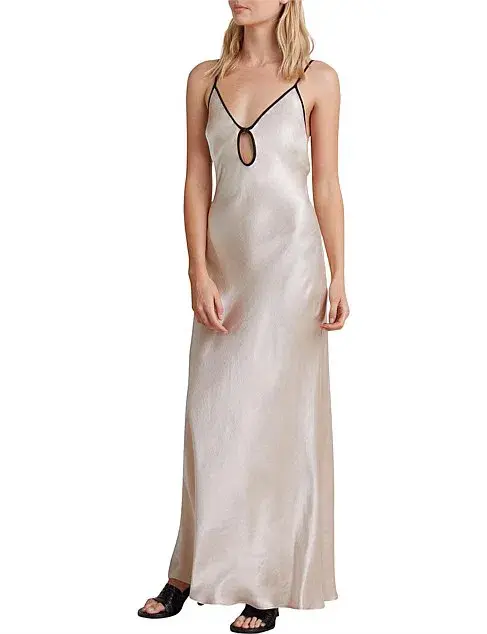 Bec & Bridge Kara Keyhole Dress Sand Size 10 - Image 1