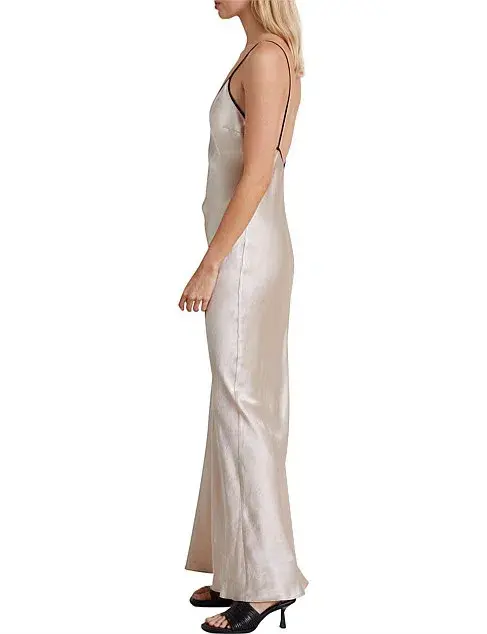 Bec & Bridge Kara Keyhole Dress Sand Size 10 - Image 5
