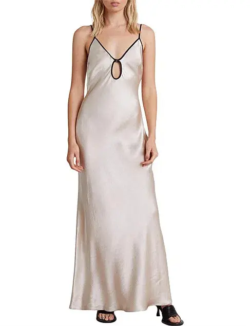 Bec & Bridge Kara Keyhole Dress Sand Size 10 - Image 2