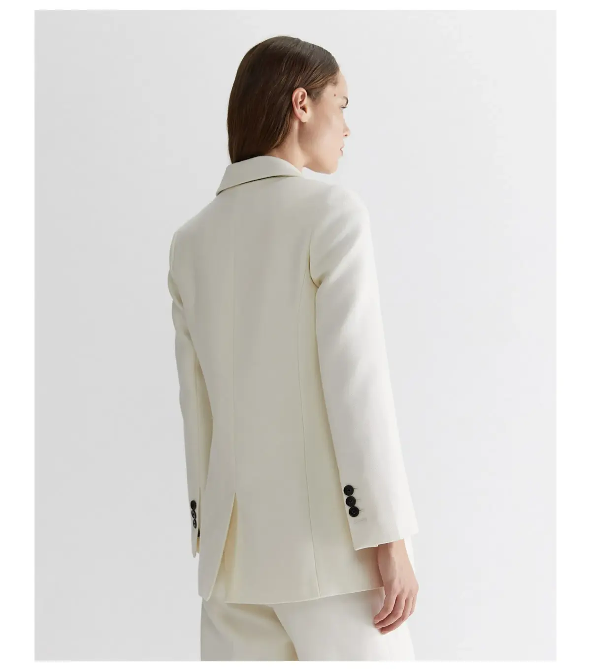 Sportscraft Frankie Twill Coat and Tailored Trouser Winter White S / AU 10 - Image 3