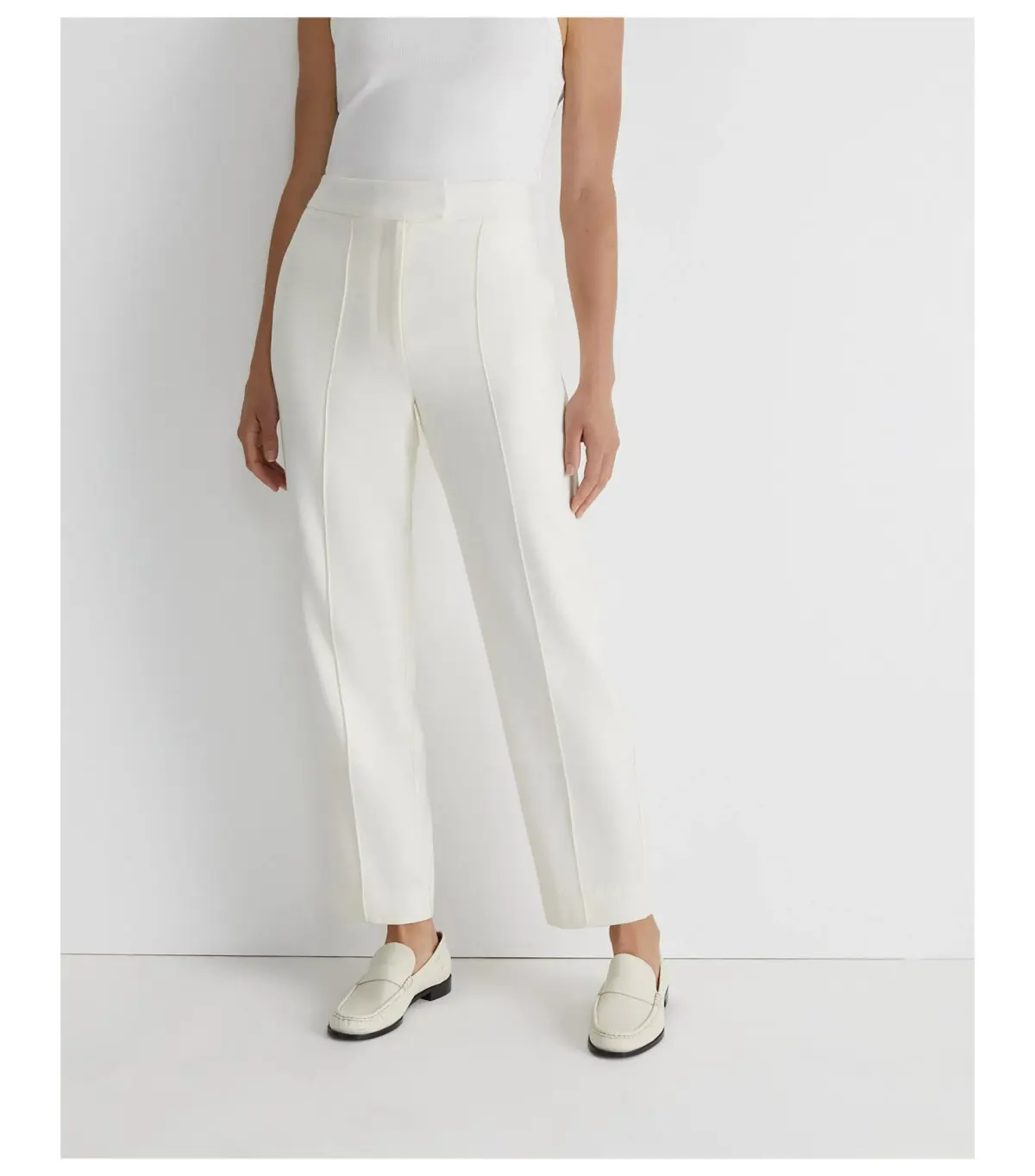 Sportscraft Frankie Twill Coat and Tailored Trouser Winter White S / AU 10 - Image 4