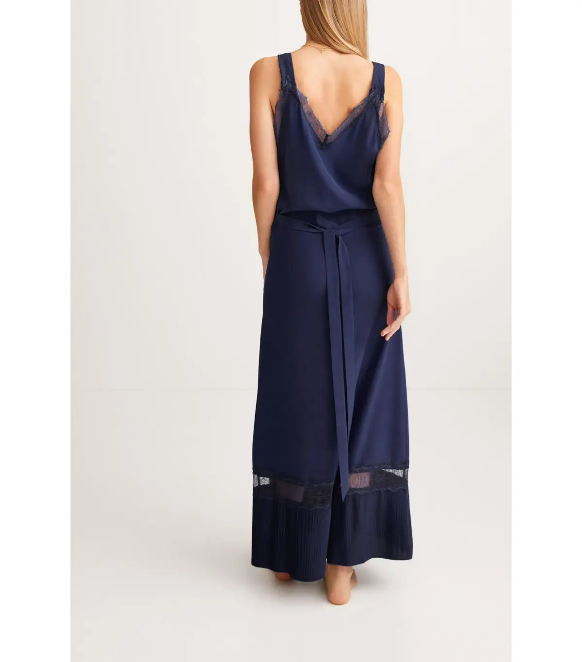 Sleeping with Jacques Osiris Maxi Dress Navy Size AU 6 - Image 3