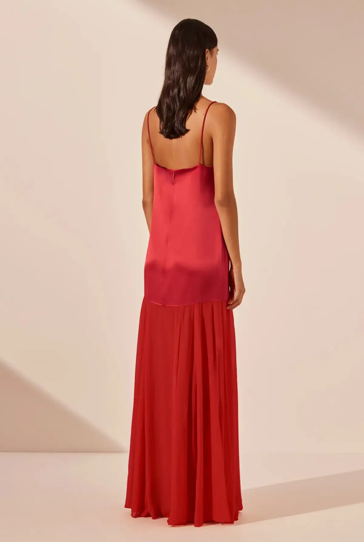 Shona Joy MORAYA dropped waist maxi dress chilli - Image 2