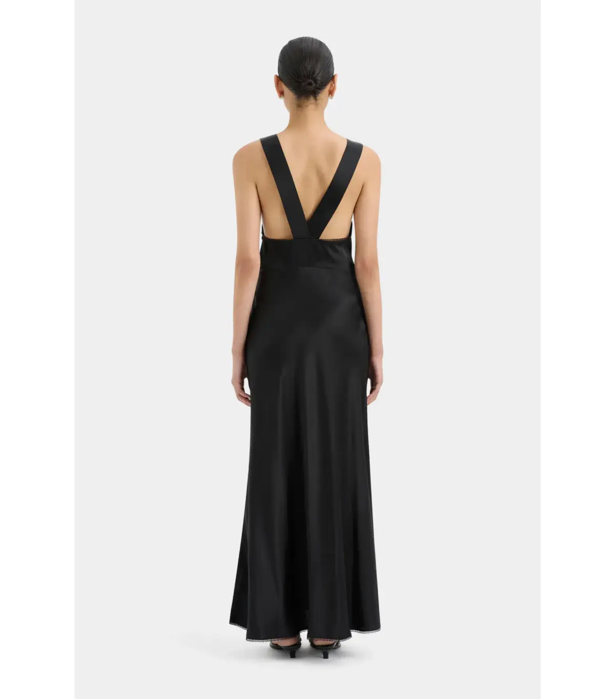 Sir the Label Aries Cut Out Gown in Black Size 1 / AU 8 - Image 4