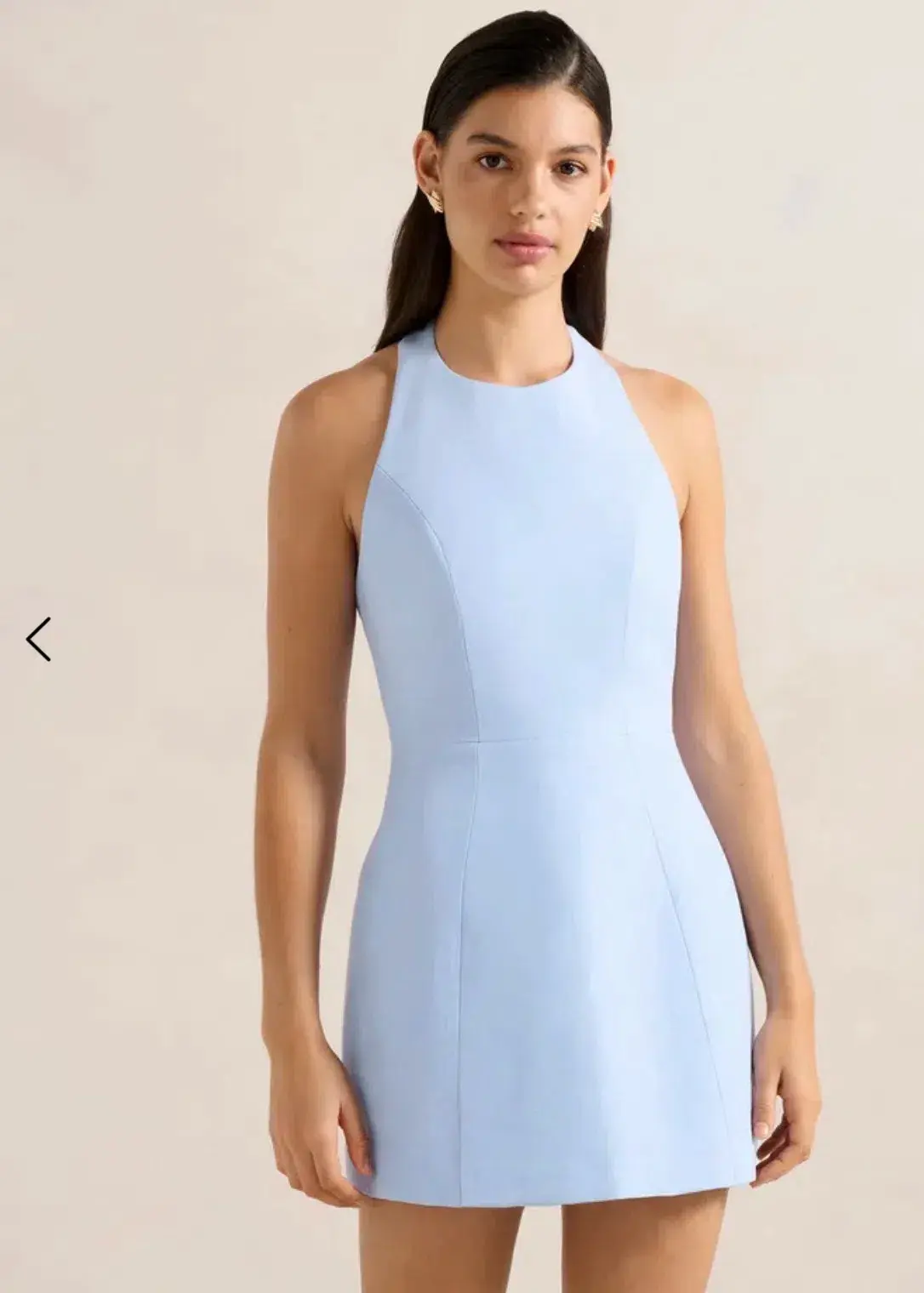 Corinna Halter Mini Dress - Image 1