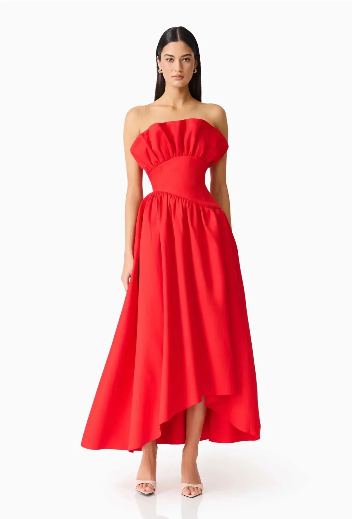 Elliatt Laurel Gown Dress Red Size 12 / L - Image 1