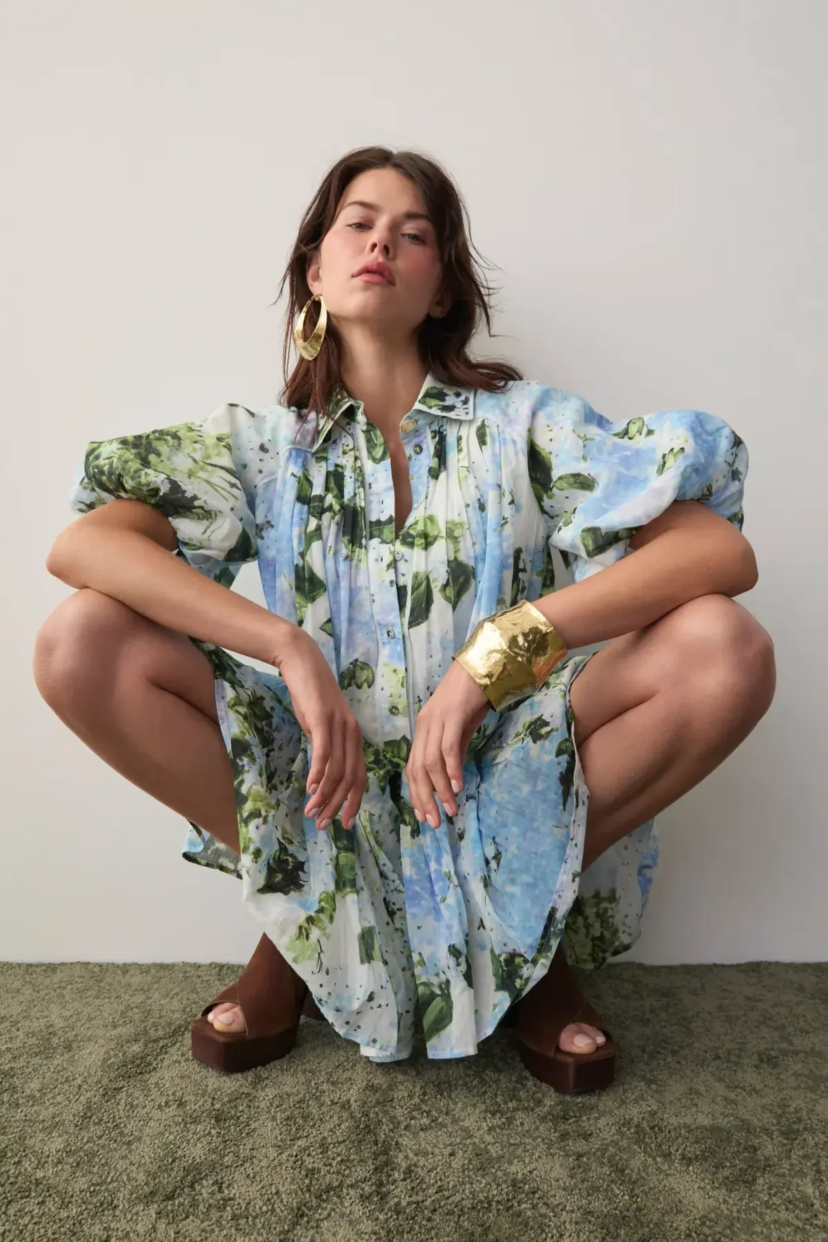 ANTHEA MINI SMOCK DRESS - Image 7