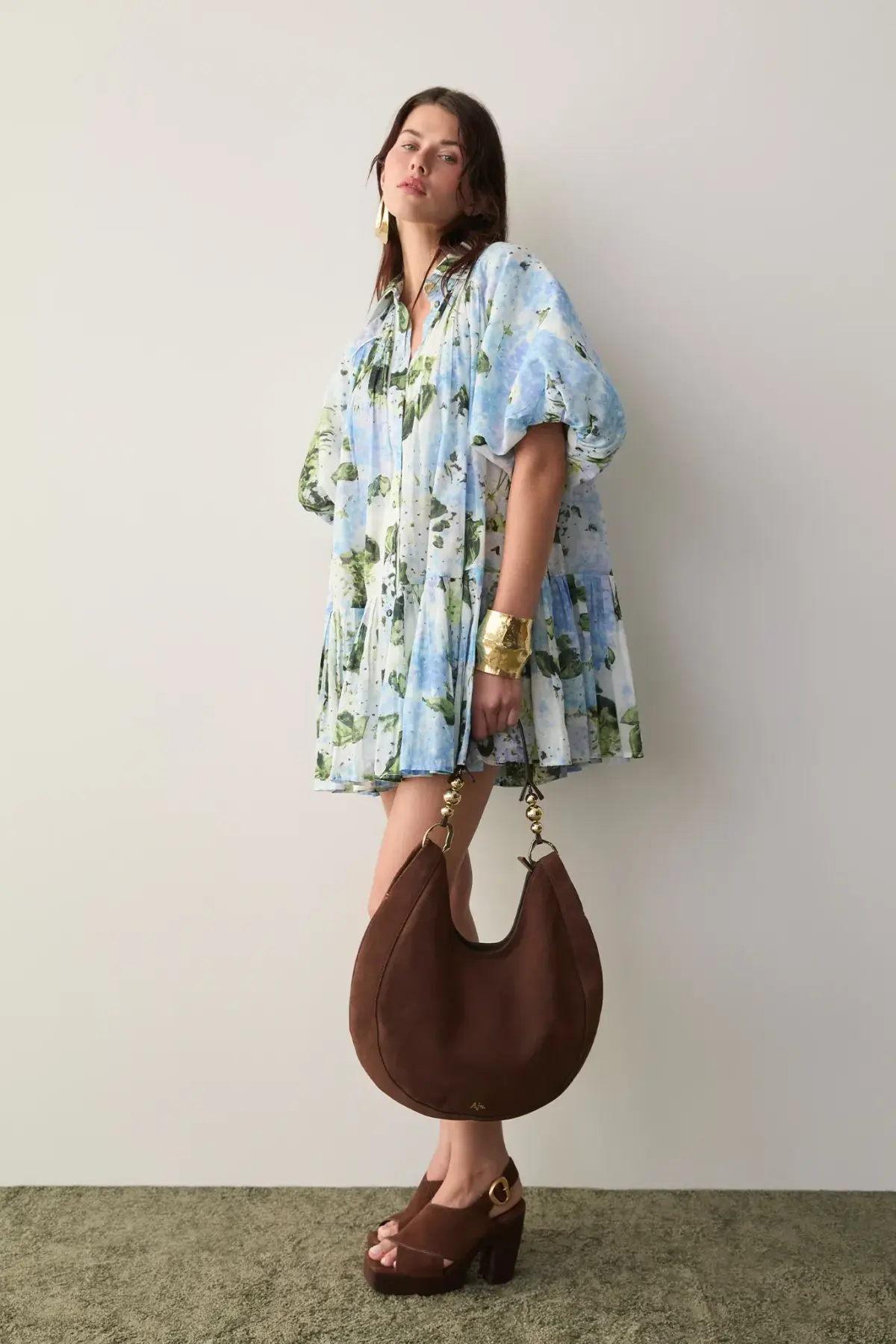 ANTHEA MINI SMOCK DRESS - Image 6