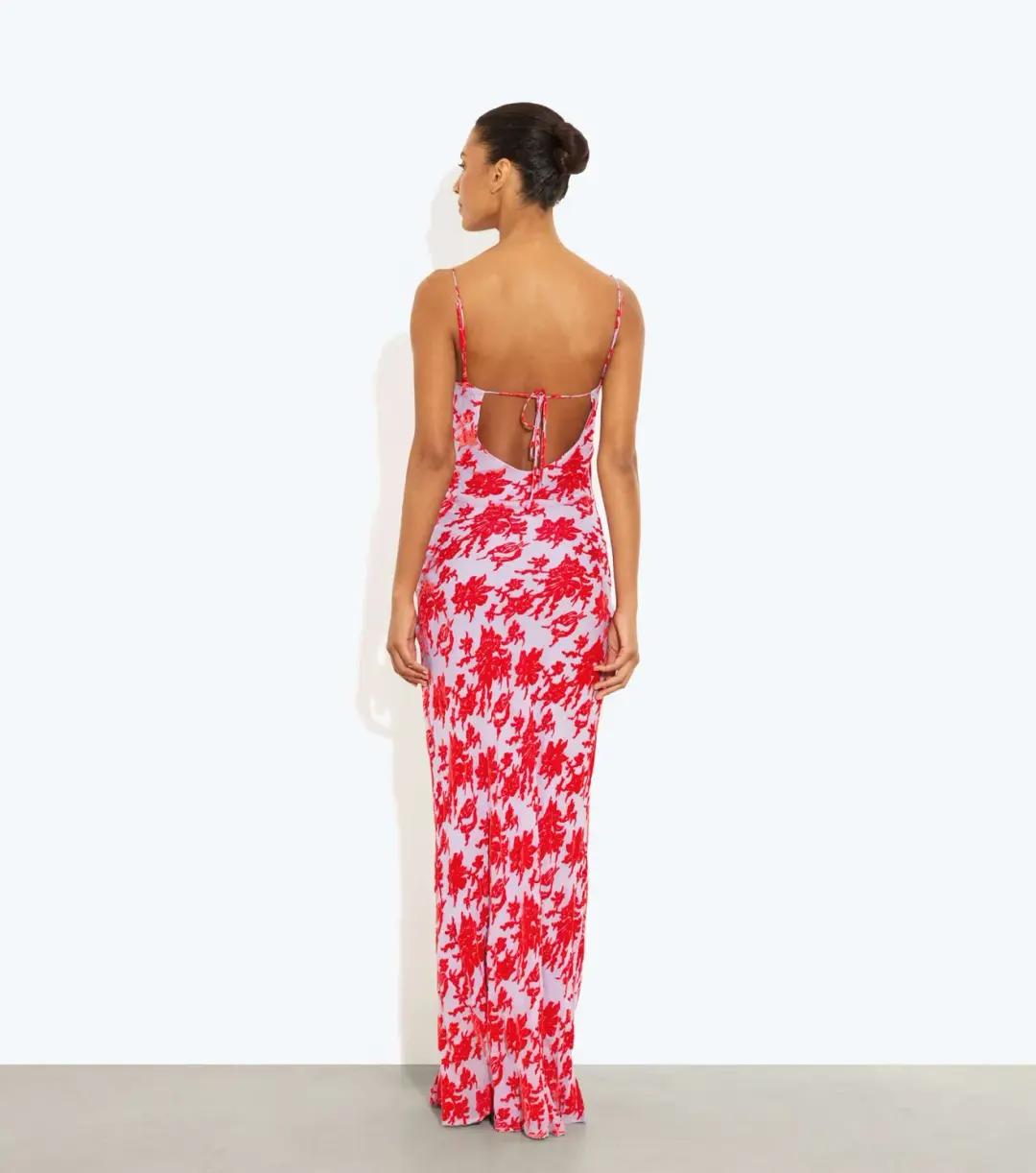 Rat and Boa Athena Dress Red Small  for rent on The Volte - main image