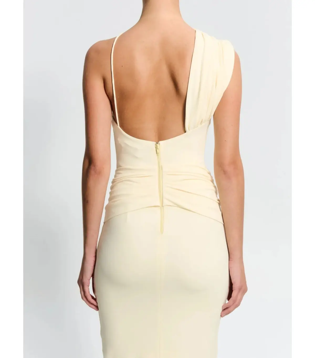 Effie Kats Greer Gown in Lemon Size 10  - Image 5