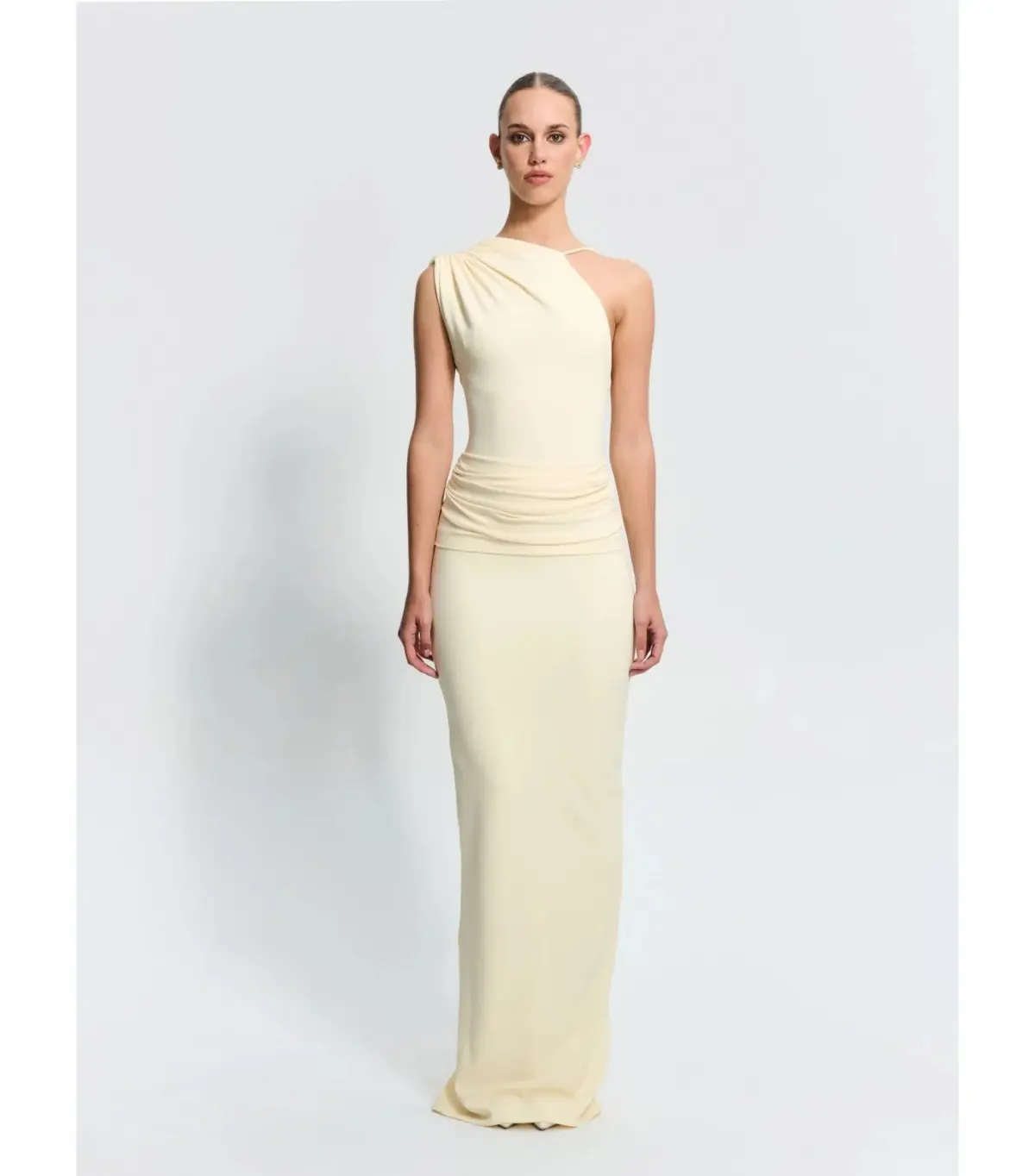 Effie Kats Greer Gown in Lemon Size 10  - Image 3