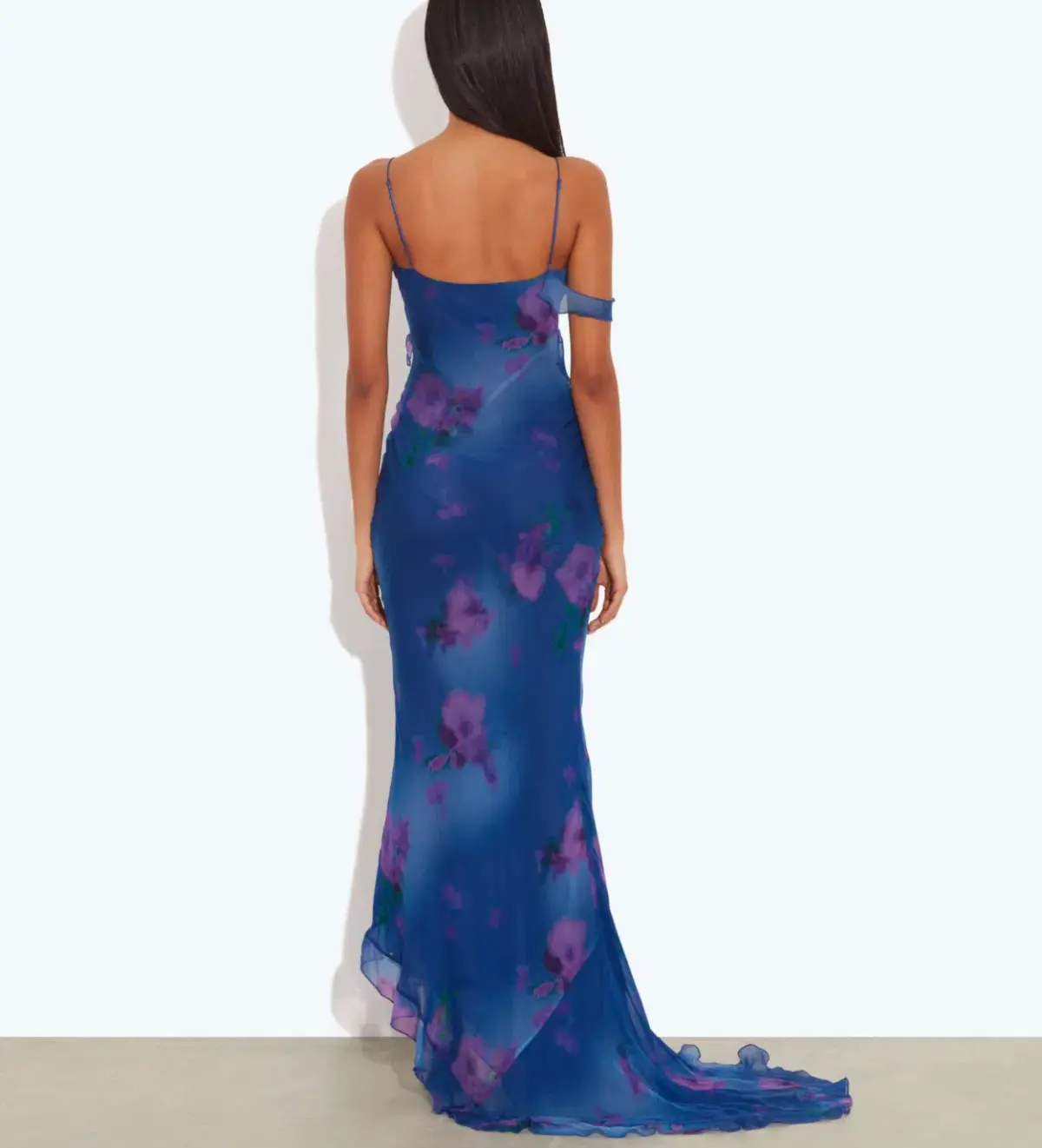 Rat & Boa SORRENTO DRESS in Blue & Purple Size XS - Image 3