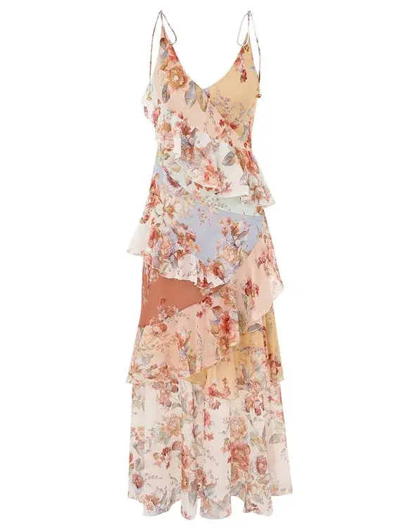Zimmermann Awaken Frilled Slip Dress Size 1 - Image 1