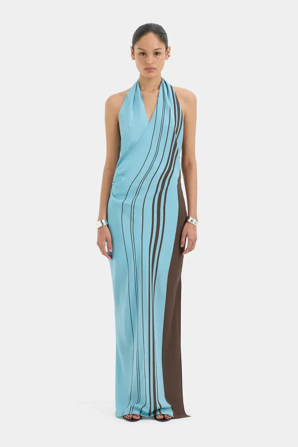 Sir the Label Rioja Halter Scarf Maxi Dress Size 1 - Image 2