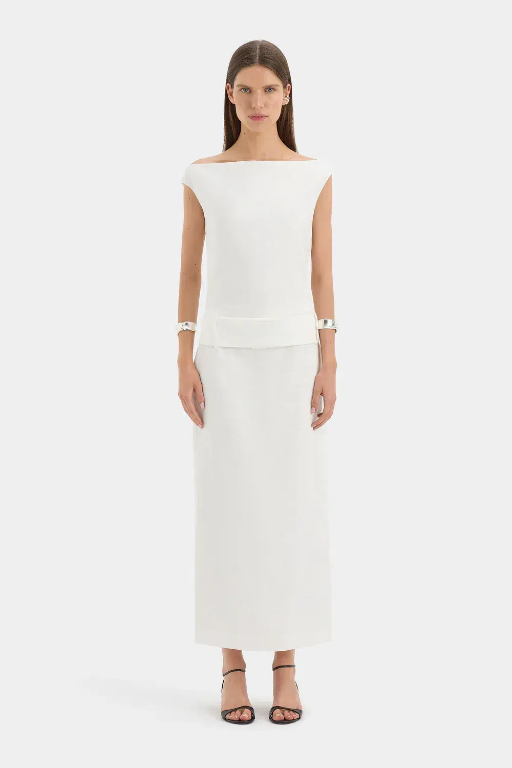 Sir the Label Raquel Off Shoulder Midi Dress Size 2 - Image 1